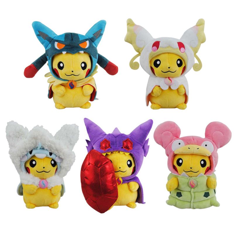 mega charizard pikachu plush