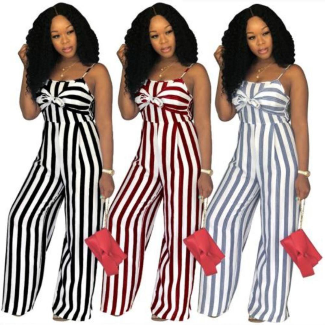 striped rompers and jumpsuits
