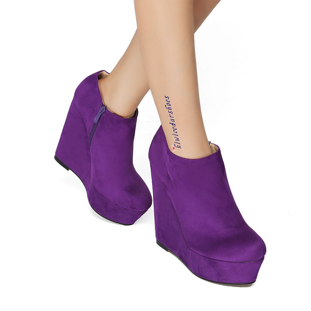 Zeppe viola Outlet