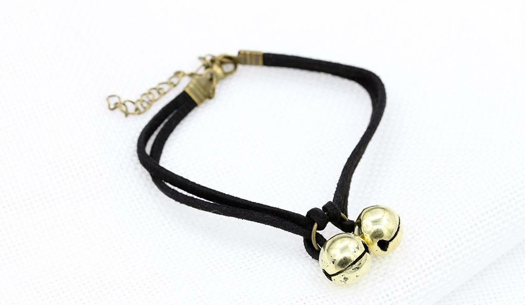 Bracelets Bangles for Women Men 2016 Beautiful Metallic Bell Bracelet Simple Fashion Bracelet Popular Jewelry Infinity Charm Bracelets