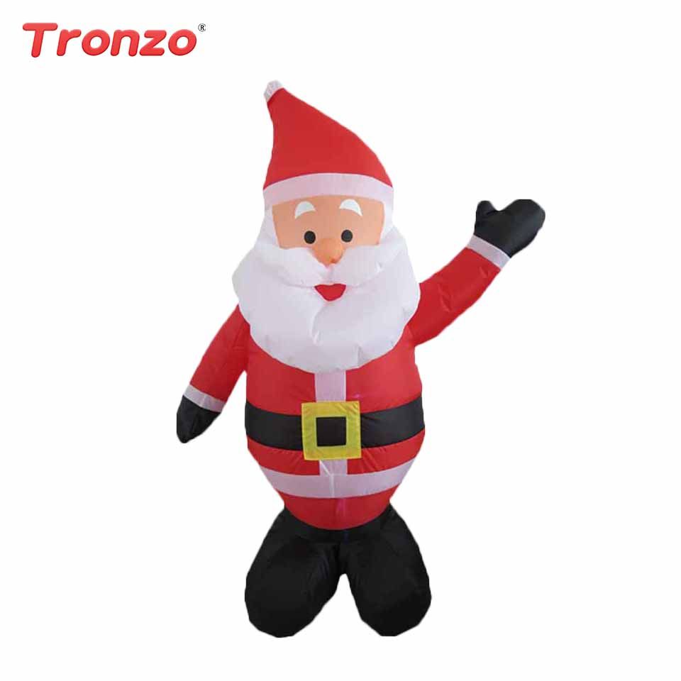 stuffed santa claus for outdoors