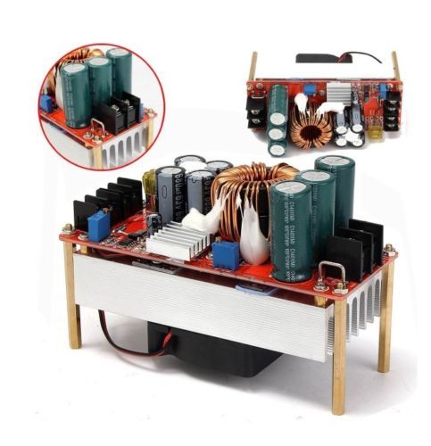 M/ódulo de refuerzo 1500W 30A DC-DC Boost Converter M/ódulo de fuente de alimentaci/ón elevadora Entrada 10~60V Salida 12~90V M/ódulo elevador