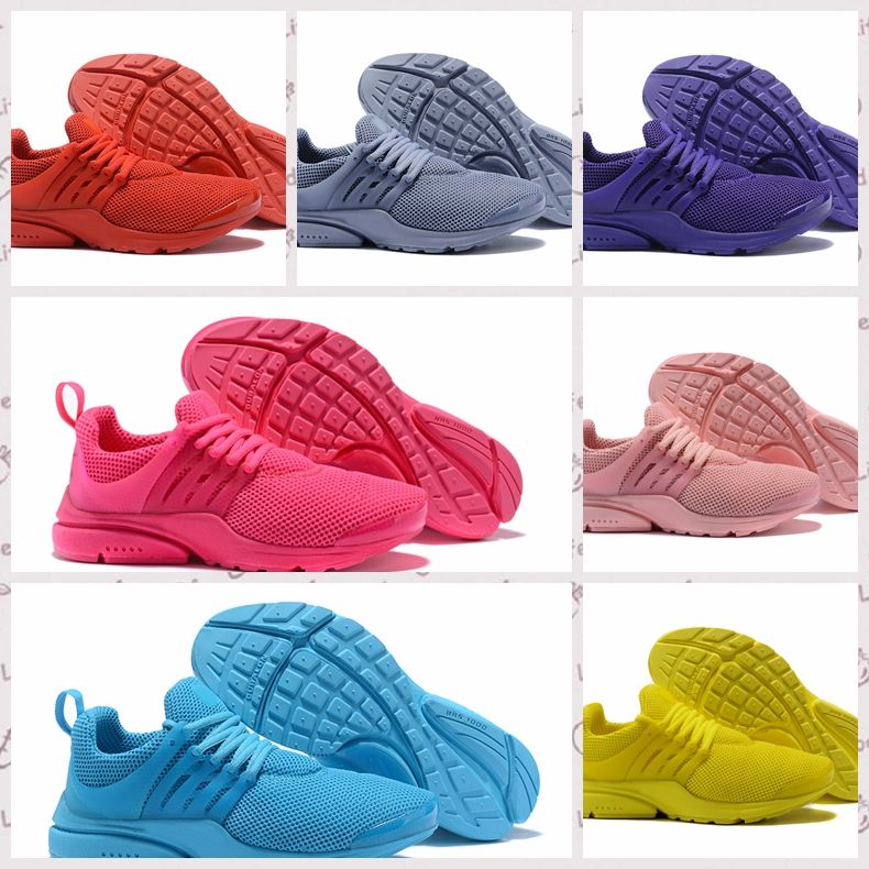 bright color sneakers