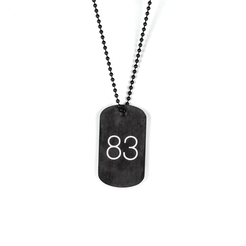 Mermaid Pattern Jewelry Military Pendant Brand Necklace Metal Dog Tag