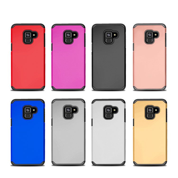 Melhor Híbrido Capa Para Samsung Galaxy A5 2018 A8 2018 Plus A7 2018 A5  2017 Para Motorola Moto E5 Plus Armor Phone Case C A $8,52 | DHgate.Com