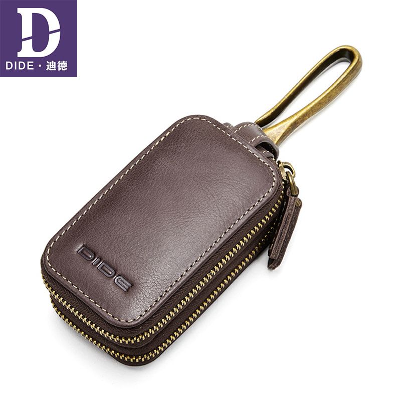 Cuir Clé Sac Key Holders Keychain Casual Vintage Porte-monnaie pour hommes
