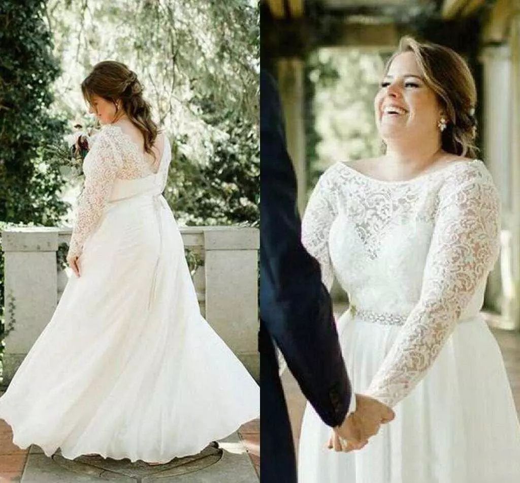 wedding dresses plus size 2018