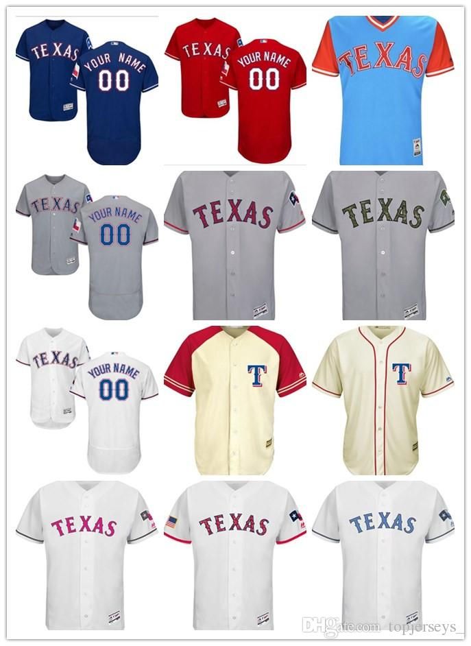 majestic texas rangers jersey