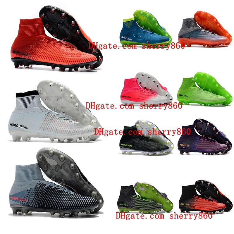 Compra 2018 Botines De Fútbol Juvenil Baratos Mercurial Superfly V SX  Neymar Ronalro AG Zapatos De Fútbol Para Niños Para Hombre Niños Botas De  Fútbol Rising Paquete Rápido Barato | Entrega Rápida