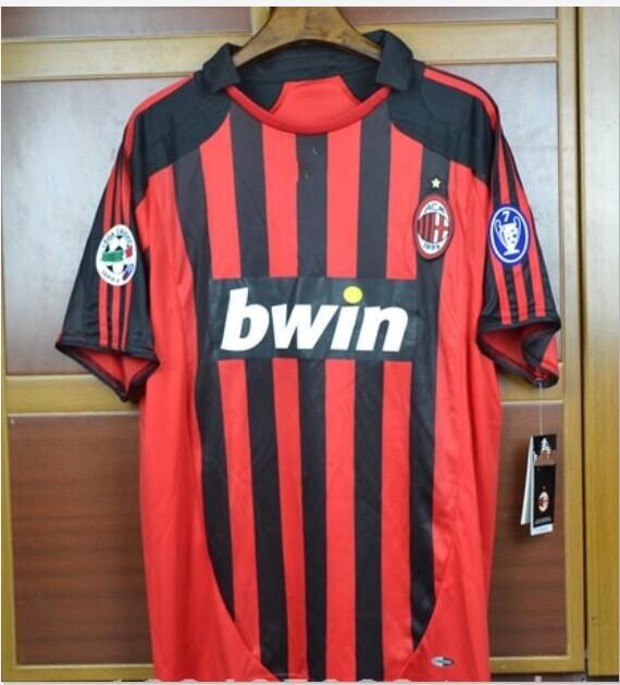 TOP 07 08 Milan Nesta KAKA Ronaldo Inzaghi Maldini Retro Camiseta De Fútbol 2007 2008 Milan Camiseta De Visitante Fútbol MAGLIA Calcio Maillot Por Fansclubsoccer, 28,16 € | Es.Dhgate.Com