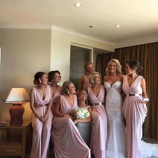 simple wedding bridesmaid dresses