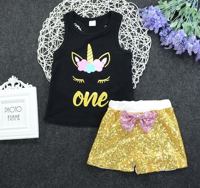 unicorn shorts for girls