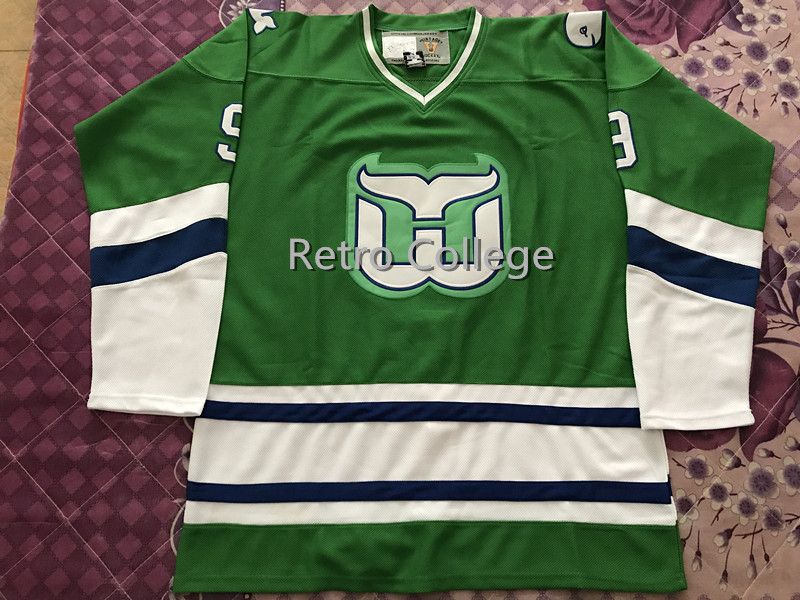 hartford whalers white jersey