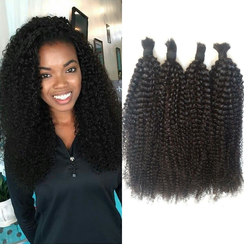 Virgin afro kinky bulk hair Clearance