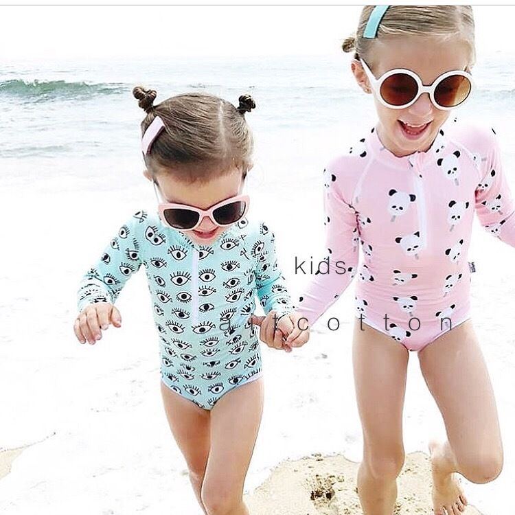 Grosshandel Upf 50 Kinder Bademode Sommer Baby Madchen Bikini Anzug Panda Augen Langarm Badeanzug Jungen Baden Einteilige Schwimmen Kleidung Neue Y Von Gou08 15 03 Auf De Dhgate Com Dhgate