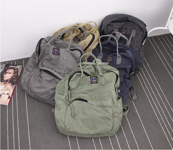 Acquistare Zaino Di Tela Donna Signora Casual Stile i Borsa Di Tela Borsa A  Mano Multifunzionale Sacchetto Di Scuola Economico | Consegna Veloce E  Qualità | It.Dhgate