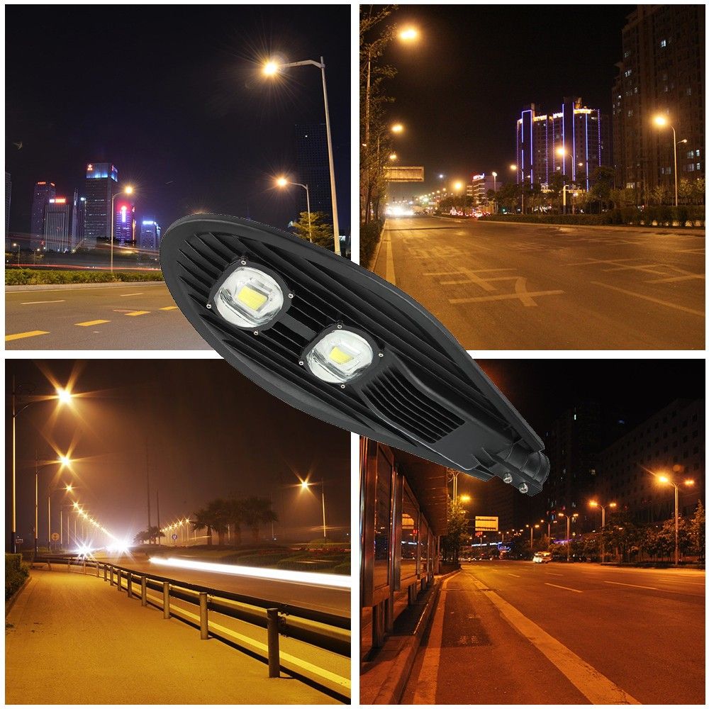 100W LED Street Road Light Garden Yard Industrial Lamp Outdoor Floodlight IP65