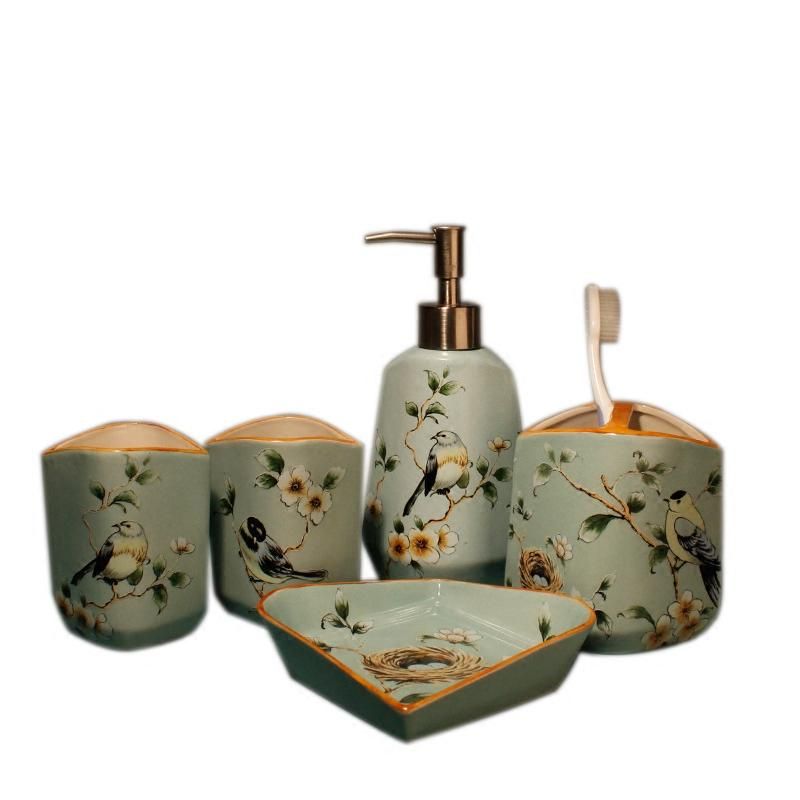 Grosshandel Europaische Keramische Badezimmer Set Tier Badezimmer