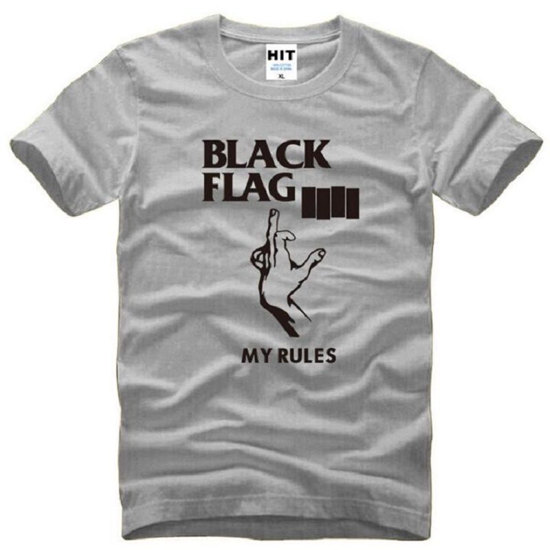 black flag band shirt