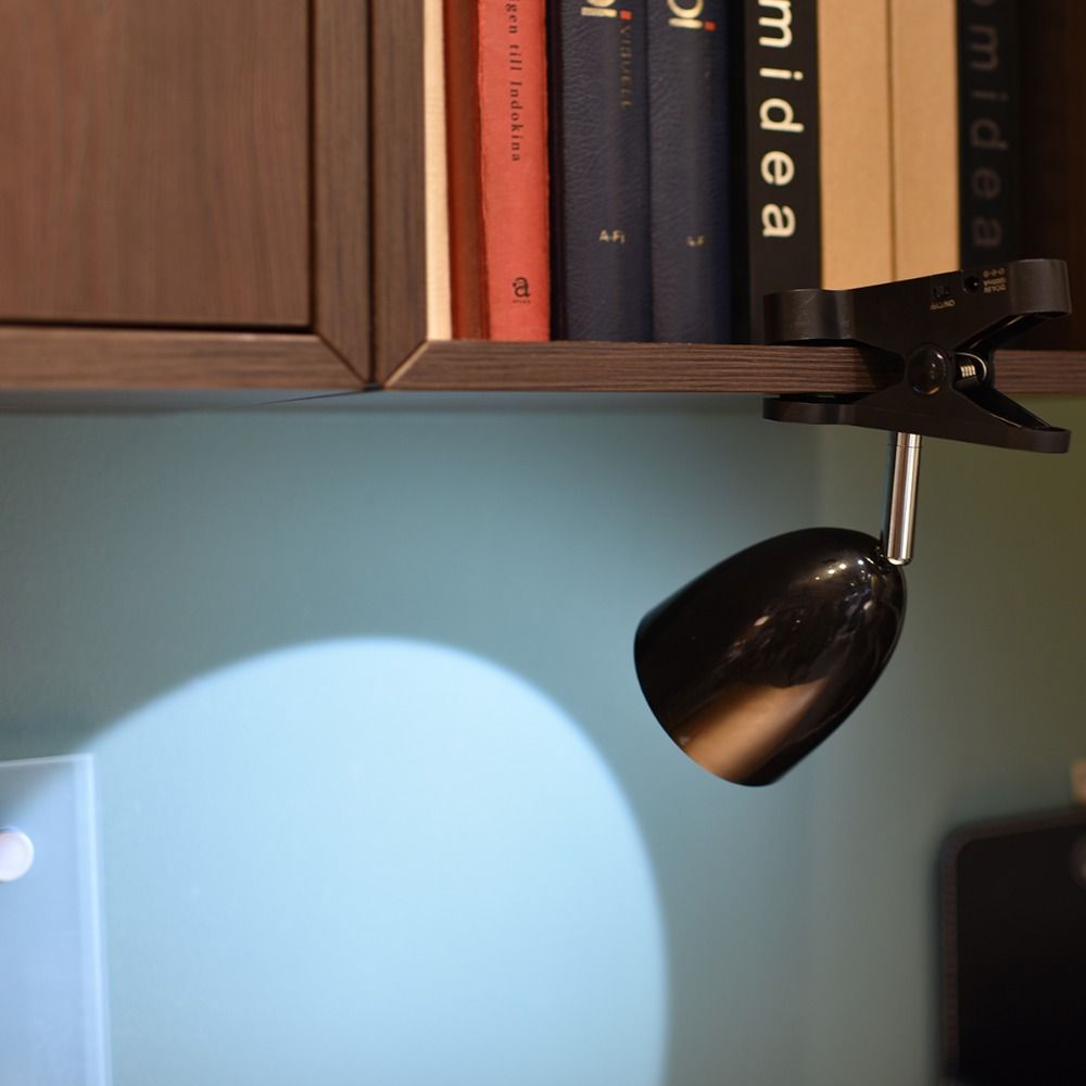 2019 Bright Clamp Desk Lamp Led Battery Powered Clip On Bookshelf