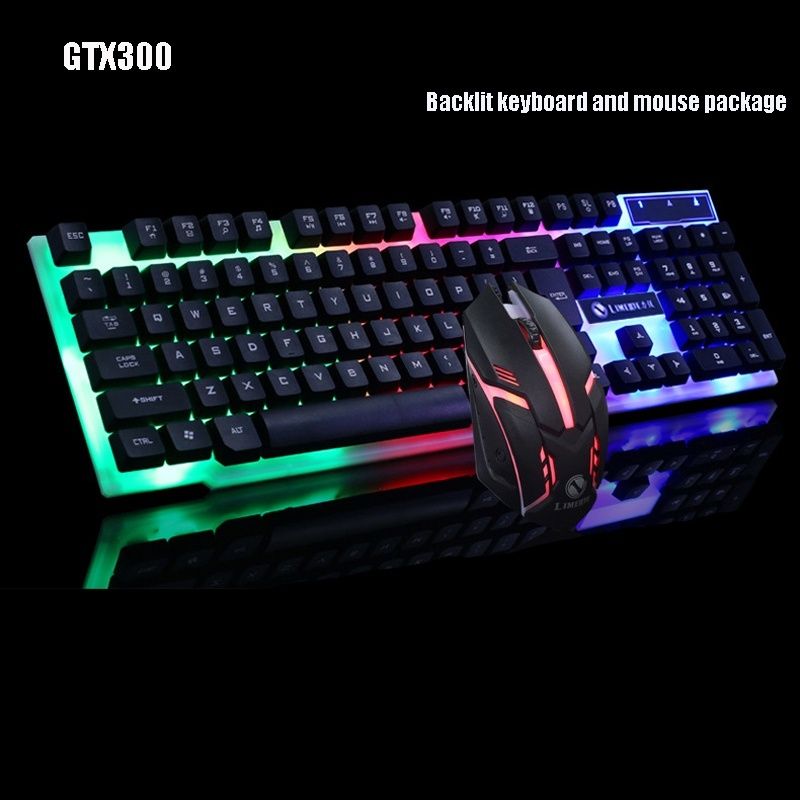 set di mouse e tappetino per mouse tastiera da gioco retroilluminata Tastiera da gioco cablata cuffie retroilluminate e altoparlante RGB mimetico,5 in 1 tastiera retroilluminata a LED arcobaleno set di mouse e tappetino per mouse tastiera da gioco retroilluminata Tastiera da gioco cablata cuffie retroilluminate e altoparlante RGB mimetico,5 in 1 tastiera retroilluminata a LED arcobaleno
