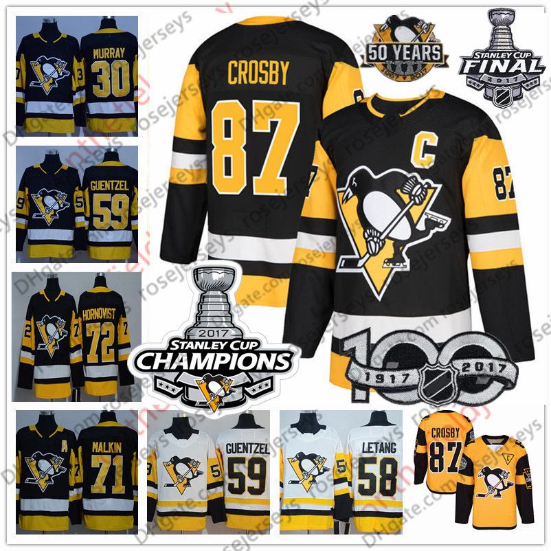 penguins 50 years jersey