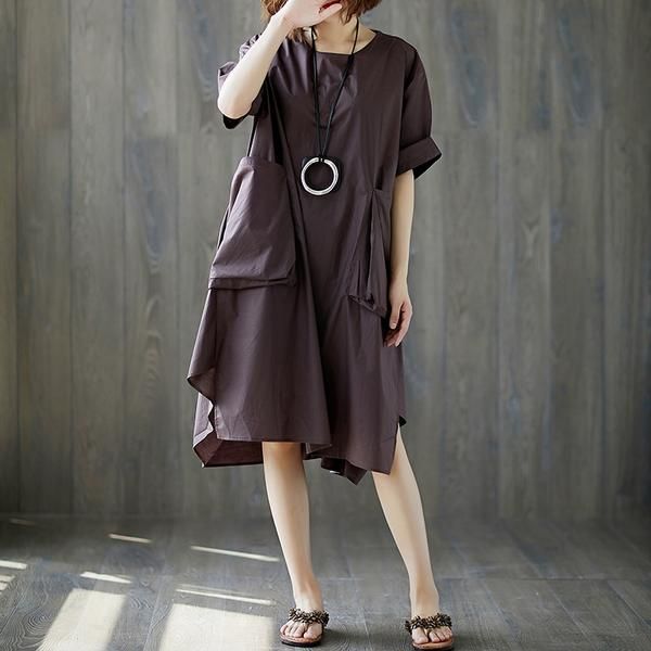 linen frock design 2018