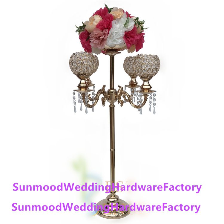 Flower Stand 5 Arms Metal Candelabras With Crystal Pendants Wedding Candle Holder Centerpiece Party Decoration Best0003 Kids Birthday Party Decoration Kids Birthday Party Decorations From Bestweddingprops 51 96 Dhgate Com