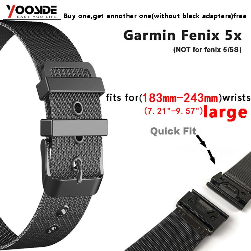 garmin fenix 5x armband quickfit