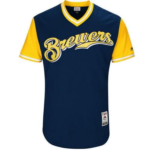 Milwaukee cerveceros jersey Clearance
