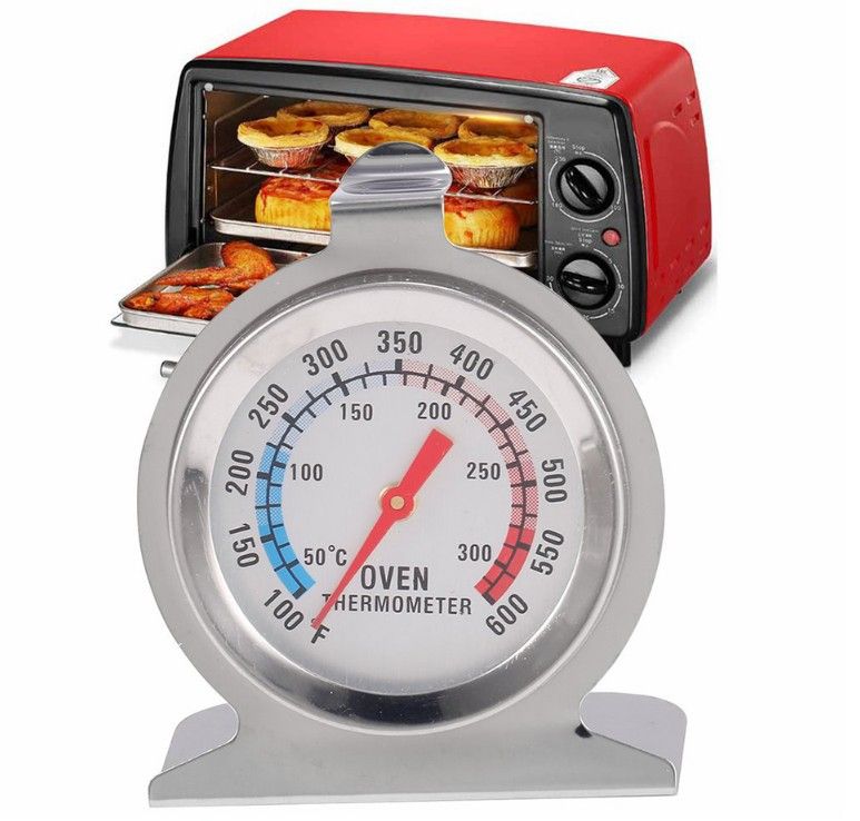 2020 Large Dial Oven Thermometer Wireless 100 To 600 °F Or 50 To 300°C
