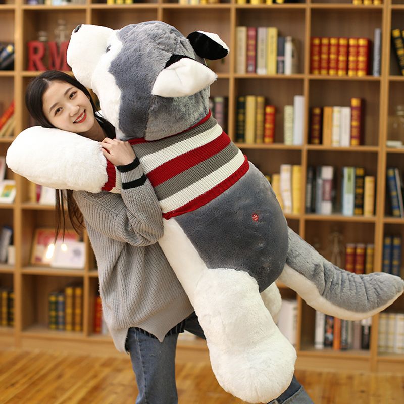 giant husky soft toy