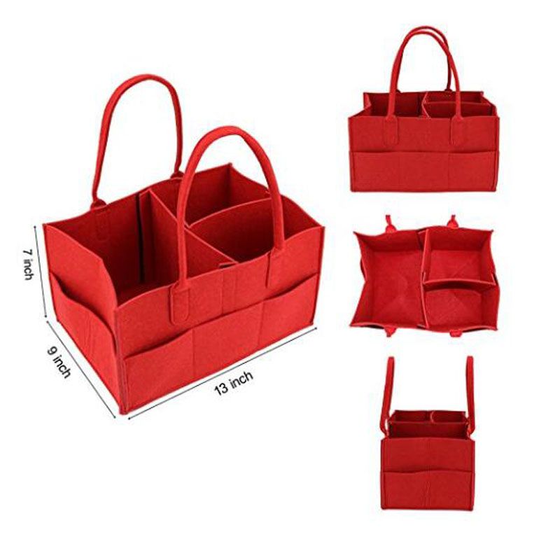 Acheter En Gros Couche Organisateur Panier De Douche De Bebe Portable Pepiniere Flet De Rangement Bin Voiture Jouet Organisateur Cadeau Pour Femme Fourre Tout Sac Rouge De 7 21 Du Yiwuyobe