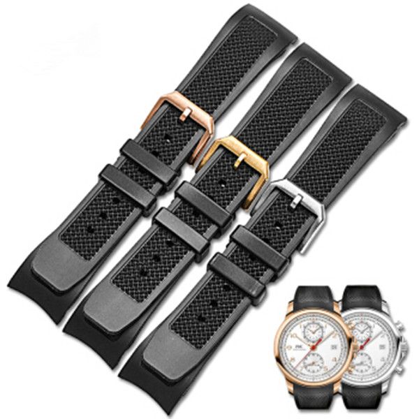 Acquistare Cinturino In Gomma Nera Da 22mm IWC Portoghese IW390209 Guarda  Cinturino In Silicone Economico | Consegna Veloce E Qualità | It.Dhgate