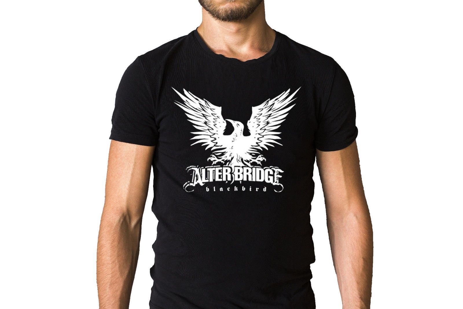 Alter Bridge Blackbird Logo T Shirt Shirts Homme Novelty T Shirt Men Summer Short Sleeves Fashion Cool Summer Top Tees Shop For T Shirts Online T Shirt With A T Shirt On