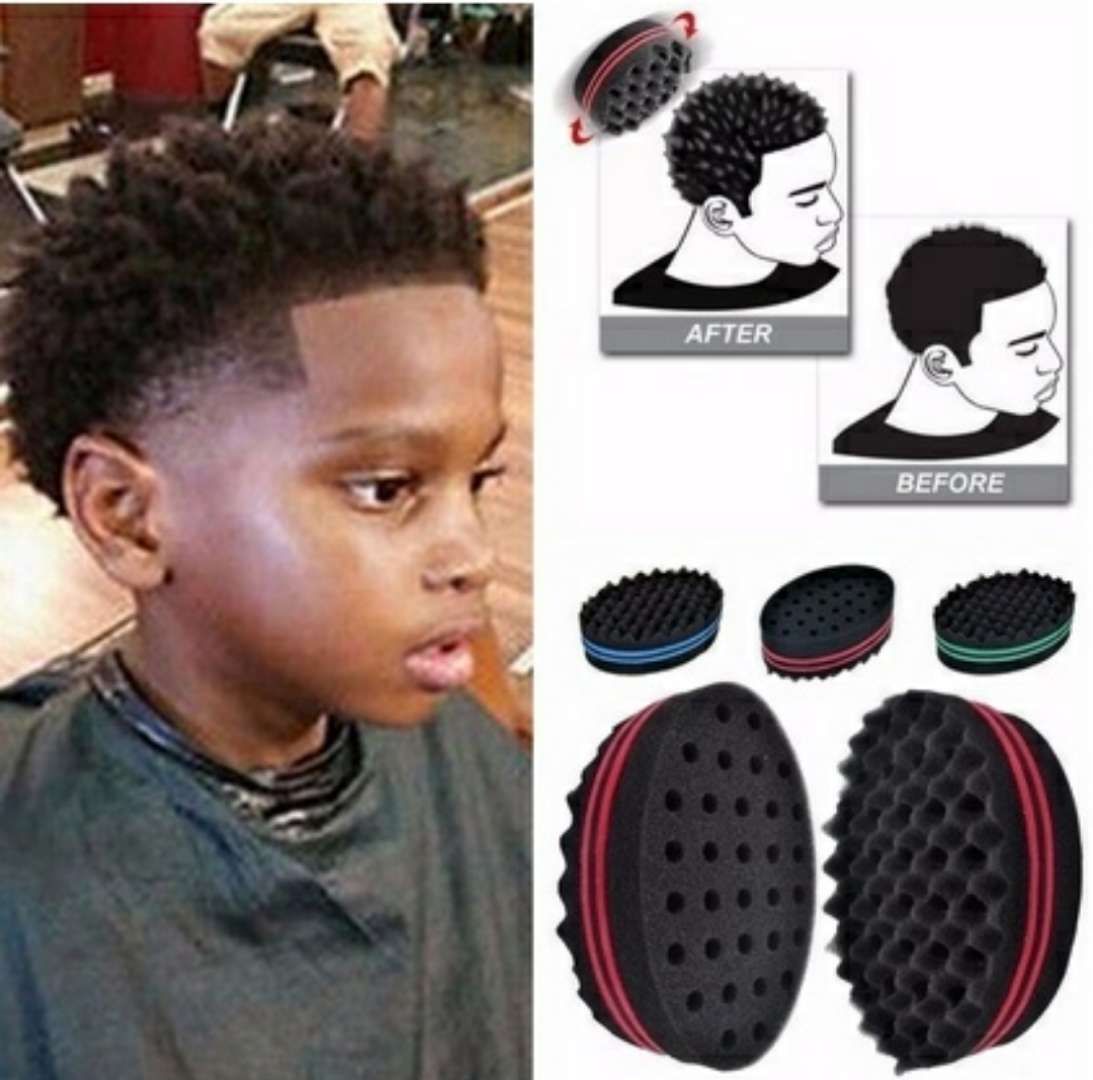 Barber Hair Wave Hairdresser Brush Sponge For Dreads Afro Locs