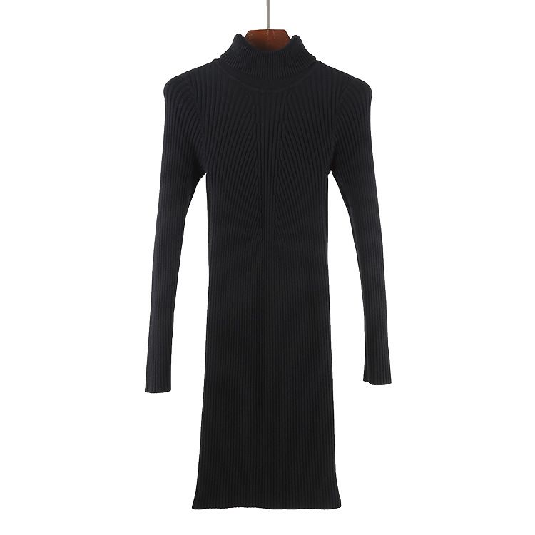 Großhandel Gigogou Dicker Herbst Winter Frauen Pullover Lange Sexy Bodycon Rollkragenpullover Gestrickte Elastizität Weibliche Pullover Pullover Von Armani10 27 09 Auf De Dhgate Com Dhgate