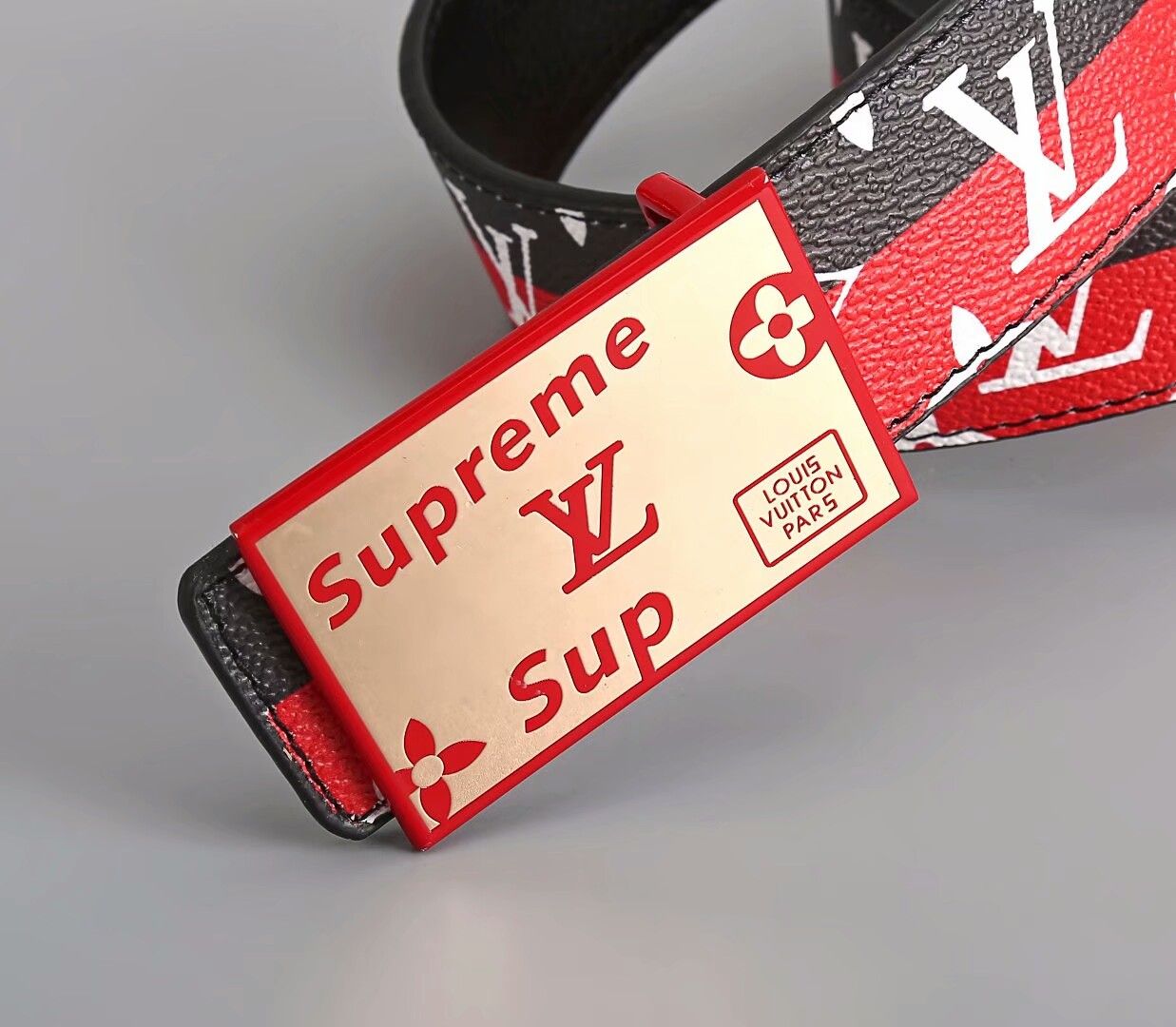 Supreme X Louis Vuitton Belt Dhgate - Just Me and Supreme