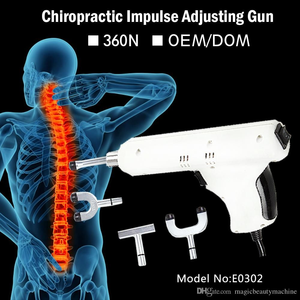 100 Original 4 Heads Adjustable Intensity Therapy Chiropractic