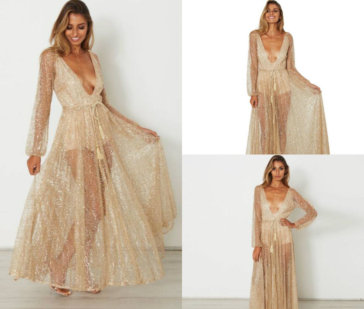 bohemian formal gown