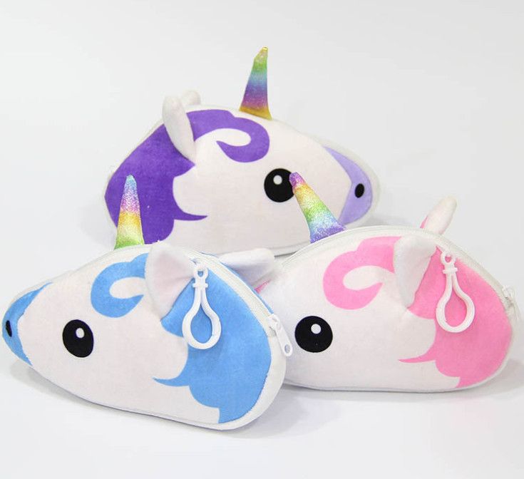 Children Unicorn Purse Girls Rainbow Color Unicorn Horn Messenger Bag Kids Cartoon Pony Handbag Key Pendant Christmas Gift F2253 Purses For Tweens