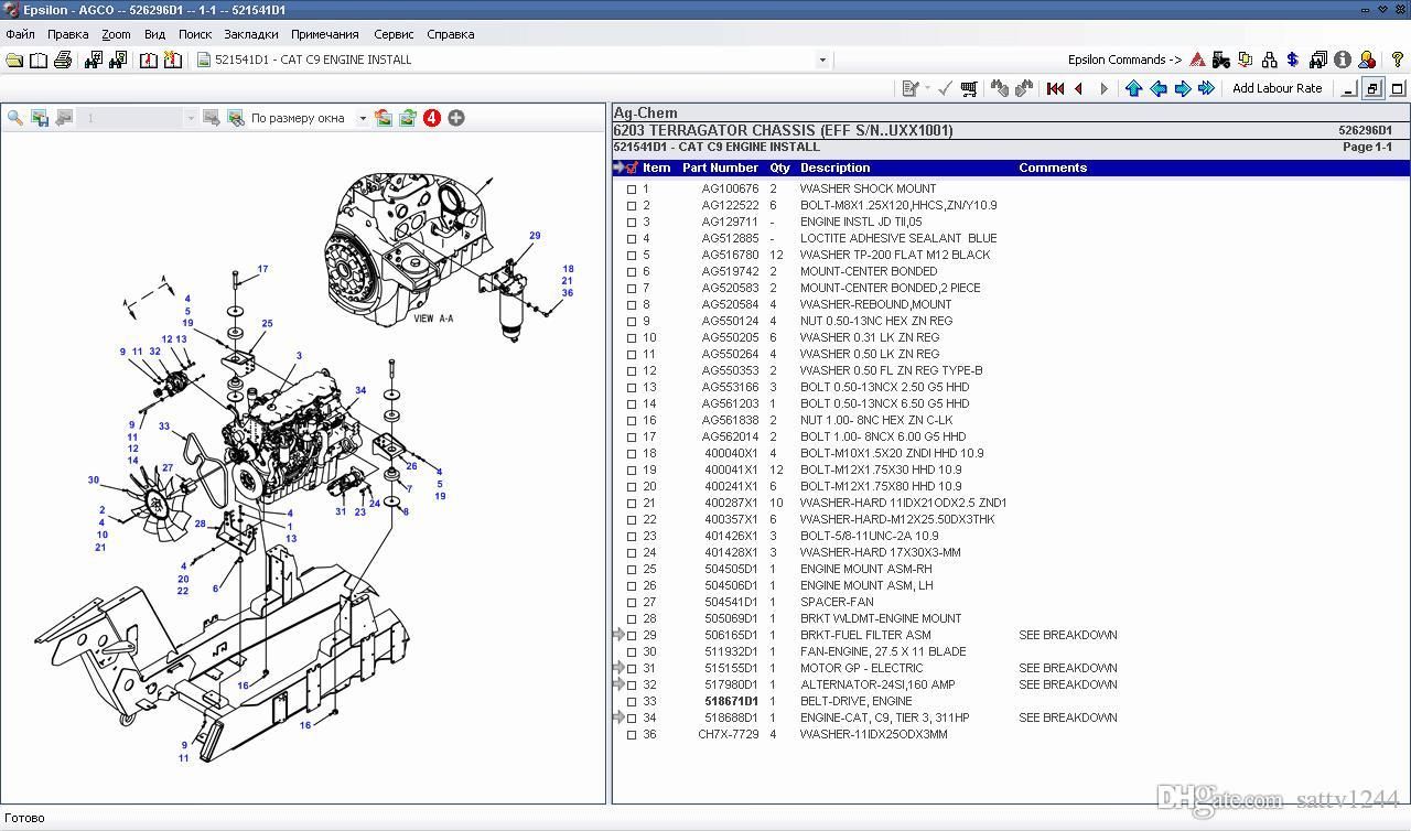 Willmar 2018 Spare Parts Books and Service Manuals