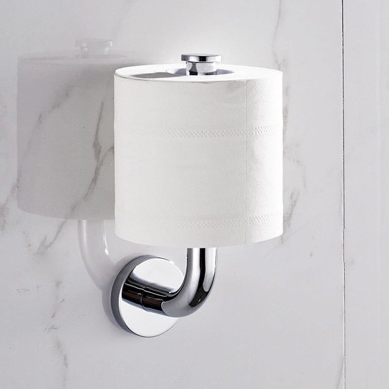 2020 Bathroom Accessories Vertical Type Paper Holder 304 Solid