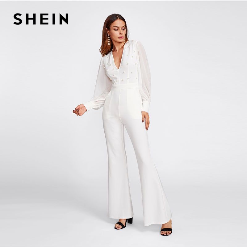 shein white romper