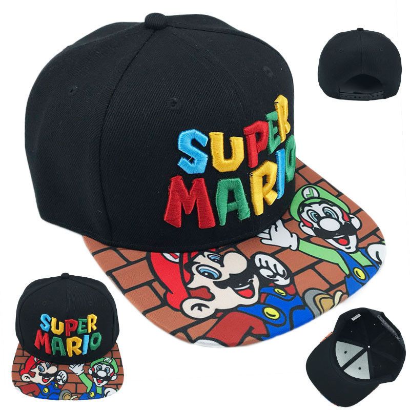 Acquista Gioco Super Mario Bros Regolabile Snapback Cappello Da Baseball  Cappuccio Nero Cosplay NUOVO DFA A 14,54 € Dal Vipjx | DHgate Italy