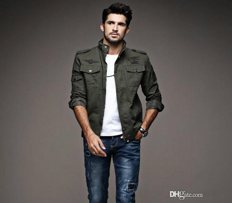 mens combat style jackets
