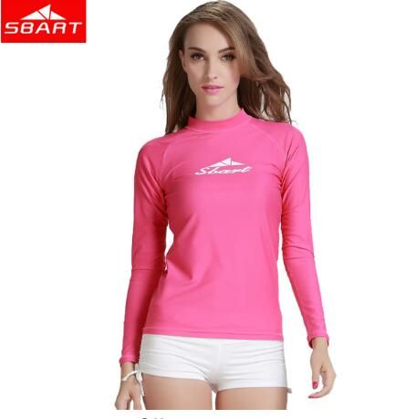 long sleeve swimming top