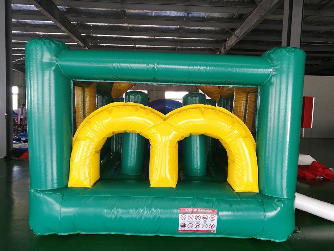 inflatable bouncer slide