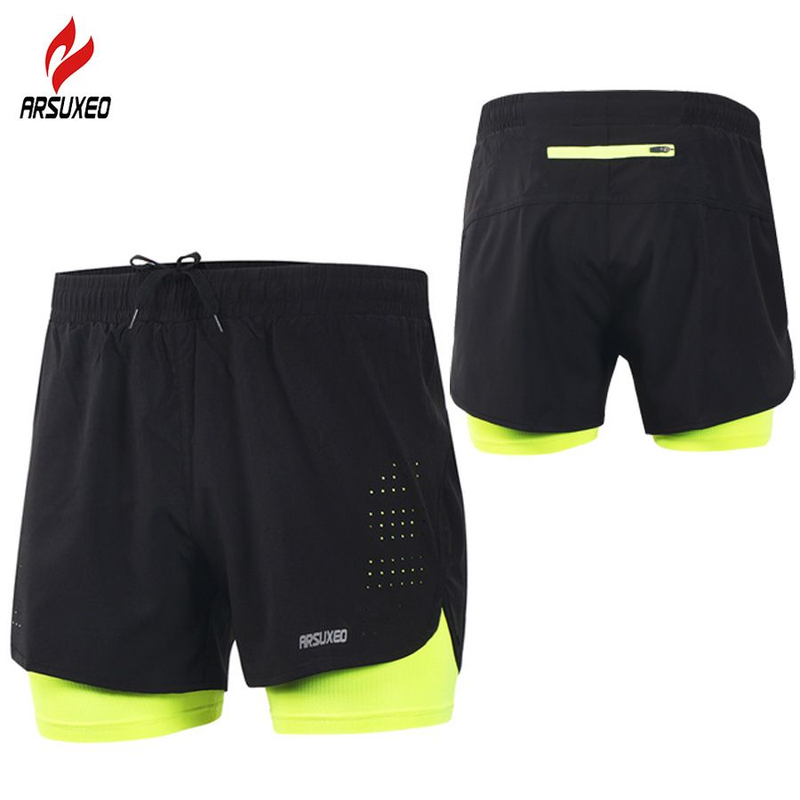 mens active shorts with zipper pockets