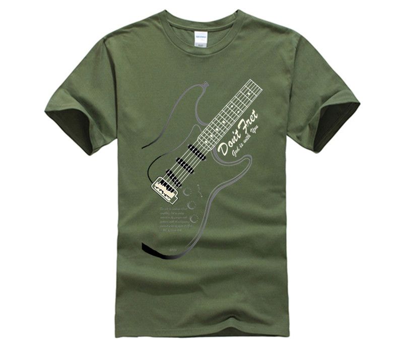 Kerusso Adult Christian Guitar T Shirt 